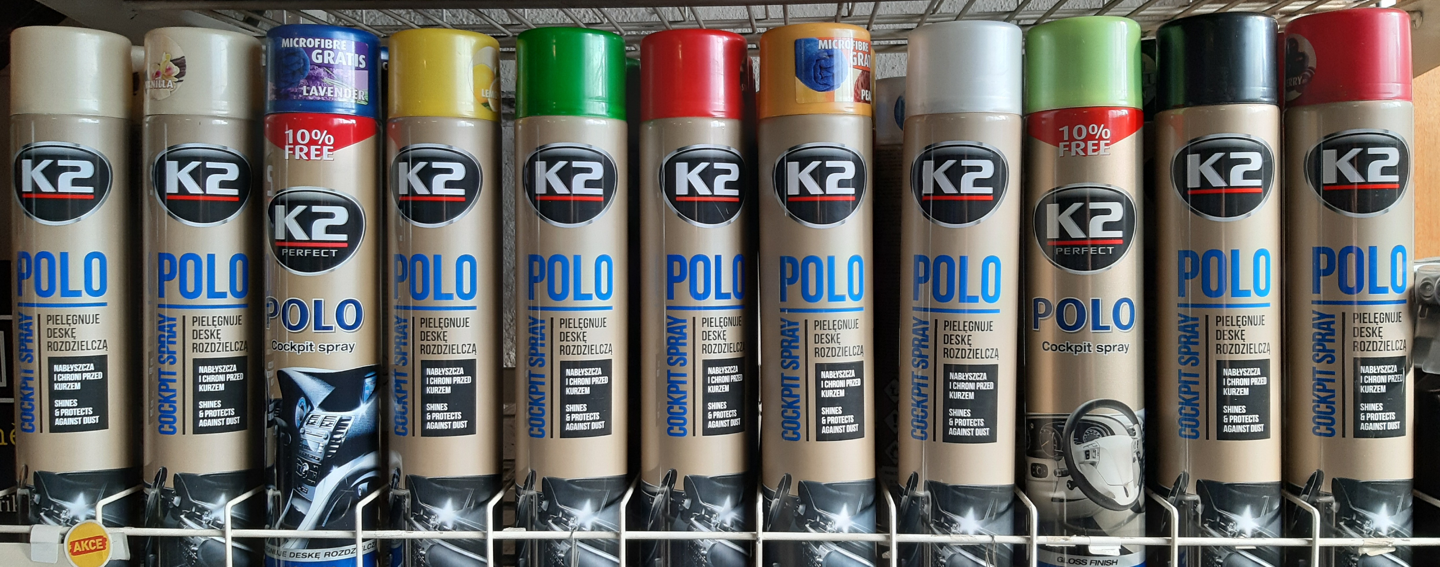K2 POLO Cockpit sprey 750ml